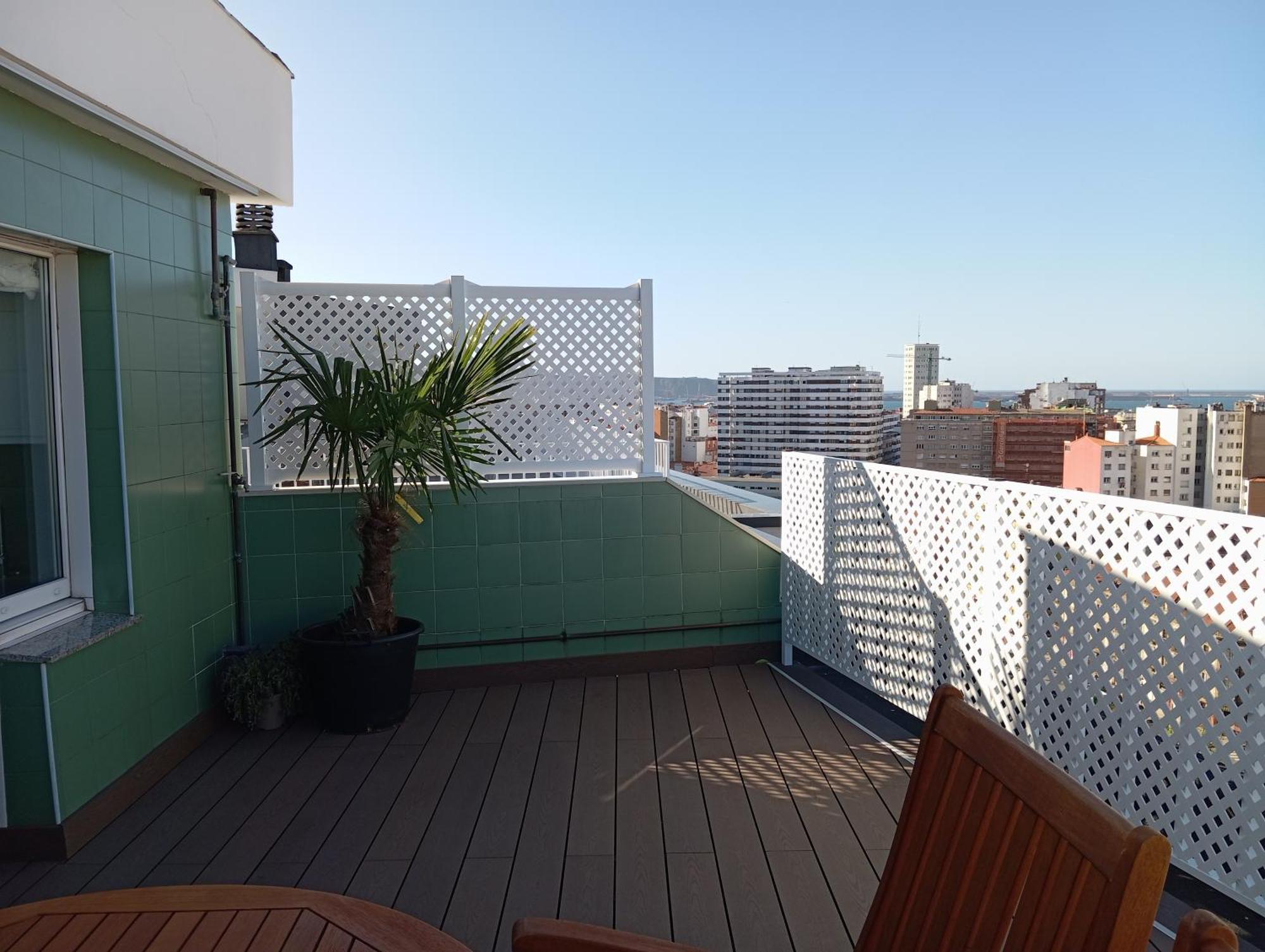 El Capricho La Terraza, Gran Terraza Con Vistas Y Parking Incluido * Gijon